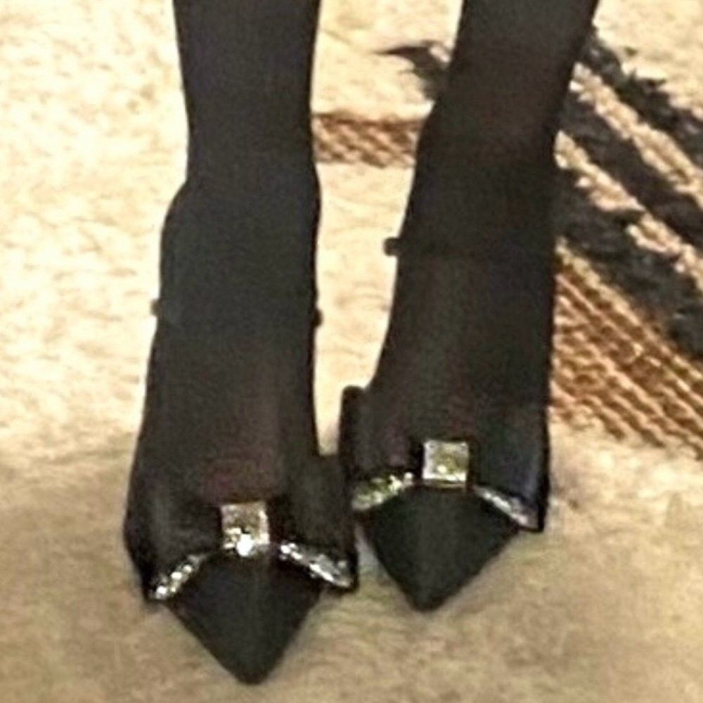 Lovers + Friends Moni Black Heels